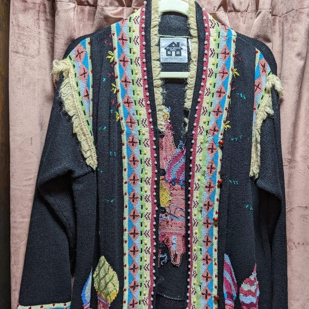 Storybook knits sweater